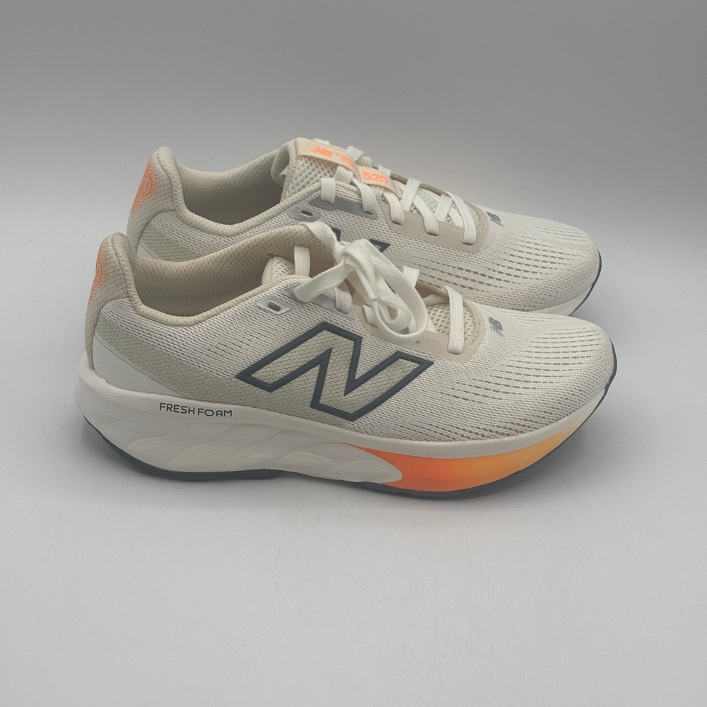 New Balance Fresh Foam 520 v9 Shoes Women Size 6 White Beige Running W520LG9